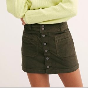 Joanie Cord Skirt - We the Free